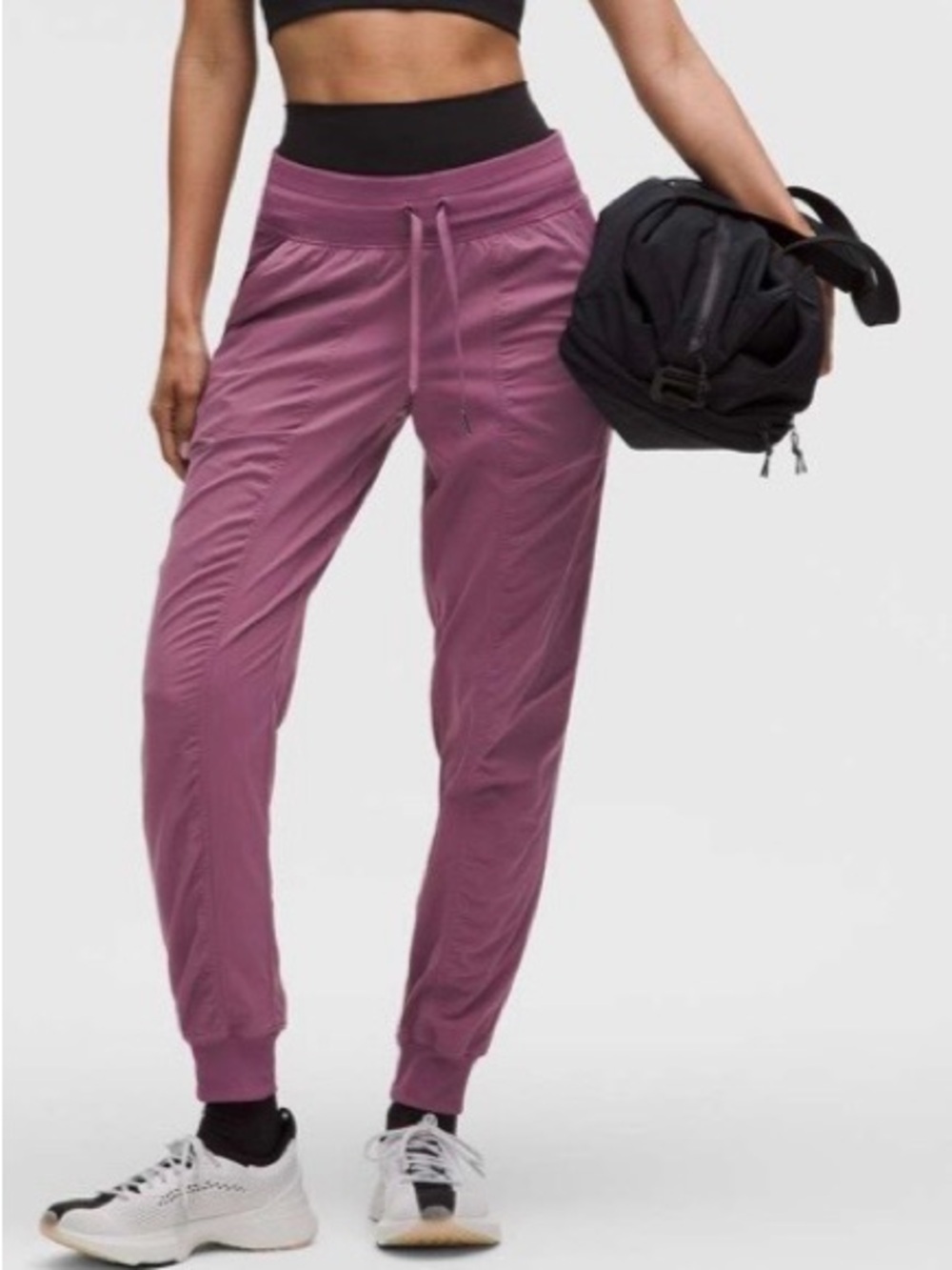 lululemon athletica Mauve Drawstring Track Joggers